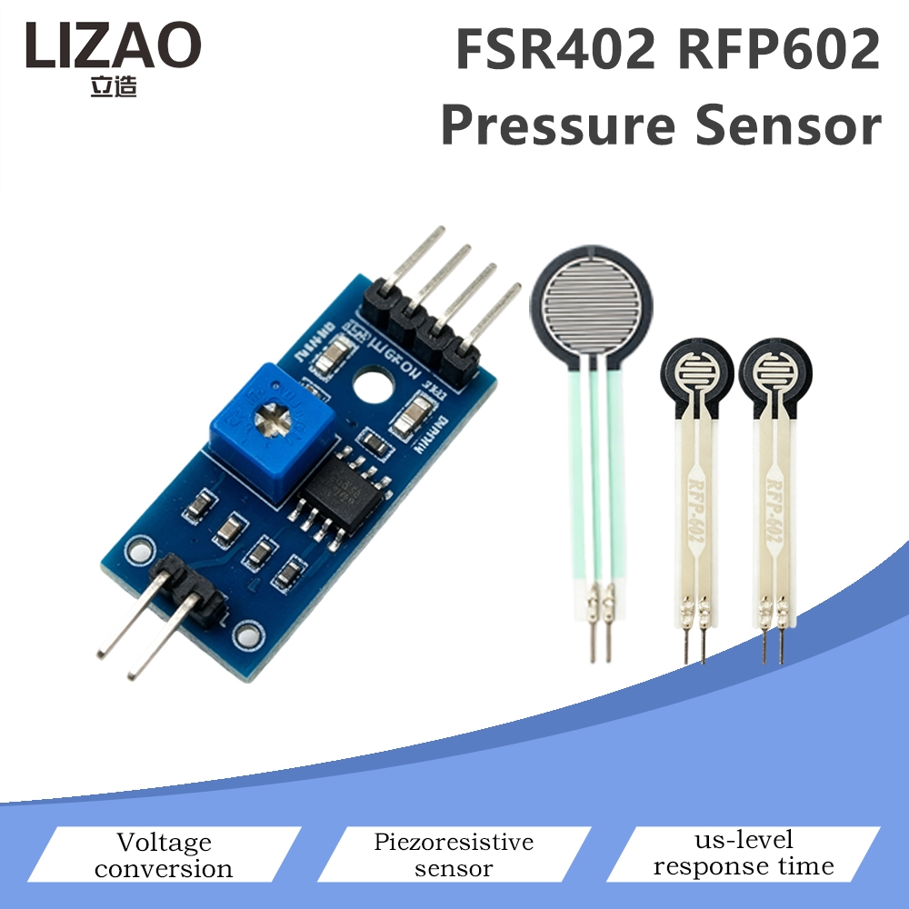 Sensor Kit Arduino - FSR402 RFP602 Piezoresistive Pressure Sensor Kit,