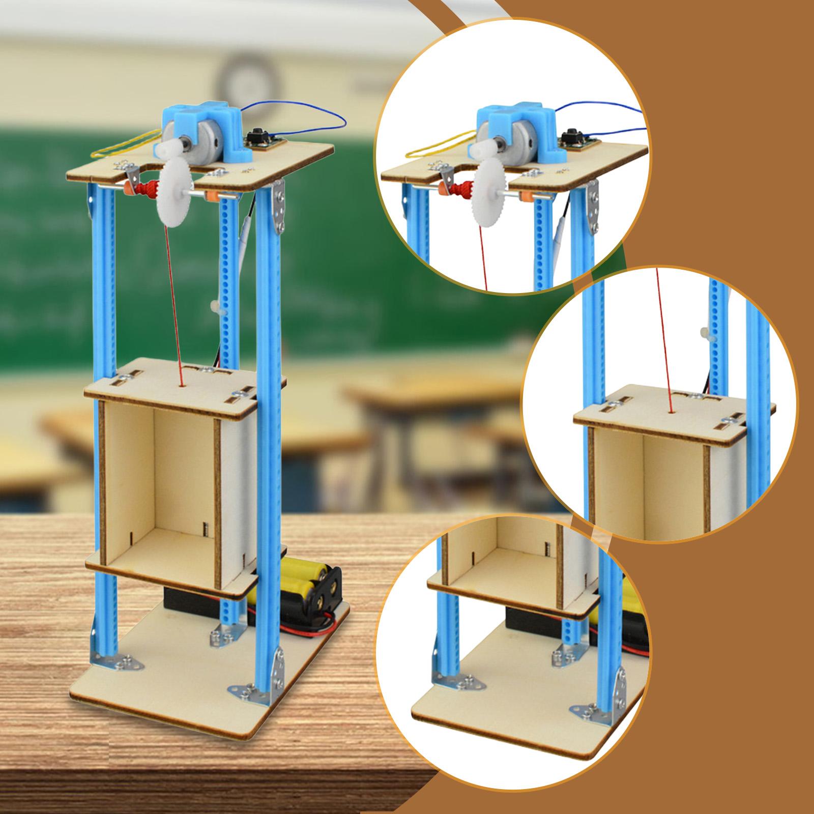 DIY Wooden Elevator Toy Model  - Stem Robotics Kit recension och pris