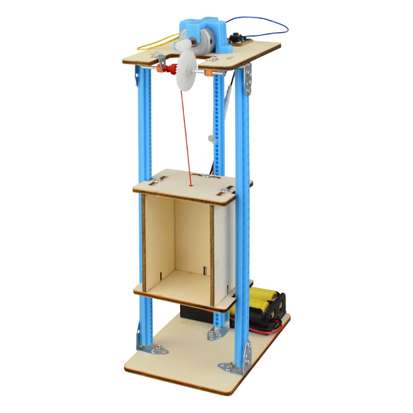 DIY Wooden Elevator Toy Model  - Stem Robotics Kit recension och pris