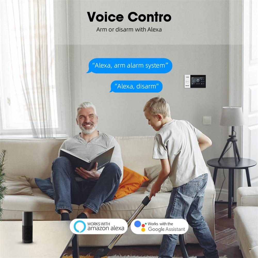 2.4G WIFI Smart GSM Alarm Syst - Smart Home Automation Kit recension och pris