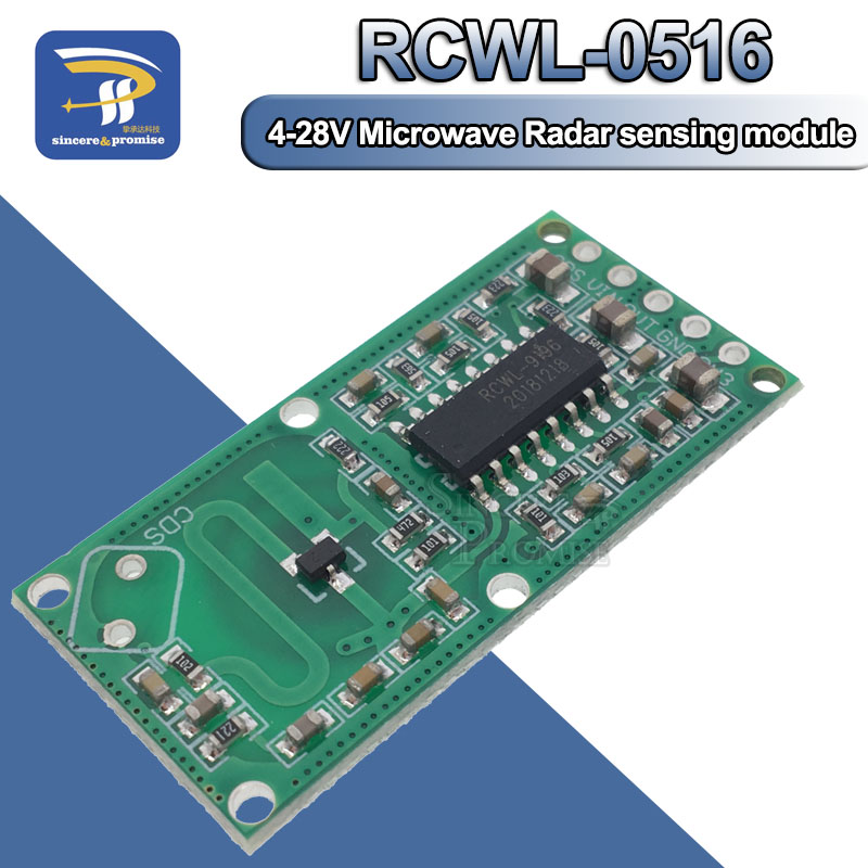 RCWL-0516 RCWL 0516 Microwave  - Sensor Kit Arduino recension och pris