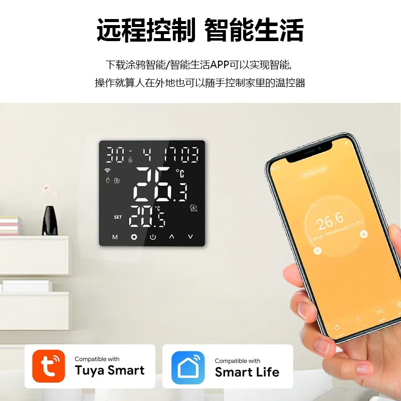 2026 HOT European Graffiti WIF - Wifi Thermostat recension och pris