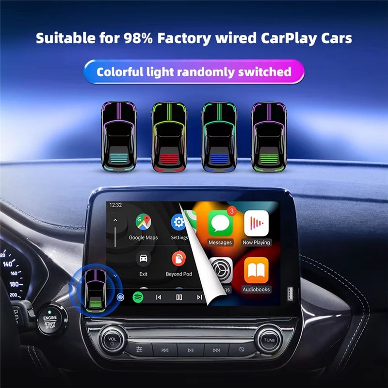 Wireless Carplay Adapter Andro - Wifi Smart Plug recension och pris