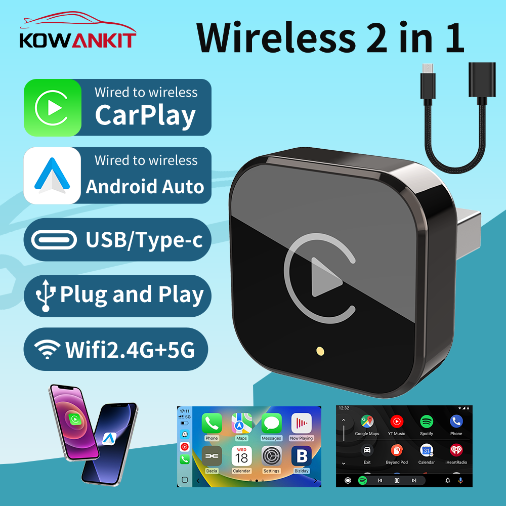 Wireless Carplay Adapter Andro - Wifi Smart Plug recension och pris