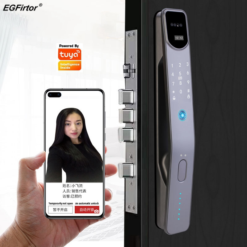 Tuya Wifi Electronic Fingerpri - Smart Door Lock Wifi recension och pris