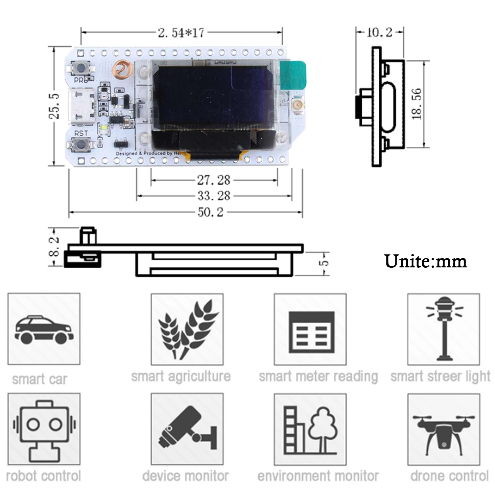 868MHz/915MHz LoRa Antenna Kit - Microcontroller Kit recension och pris
