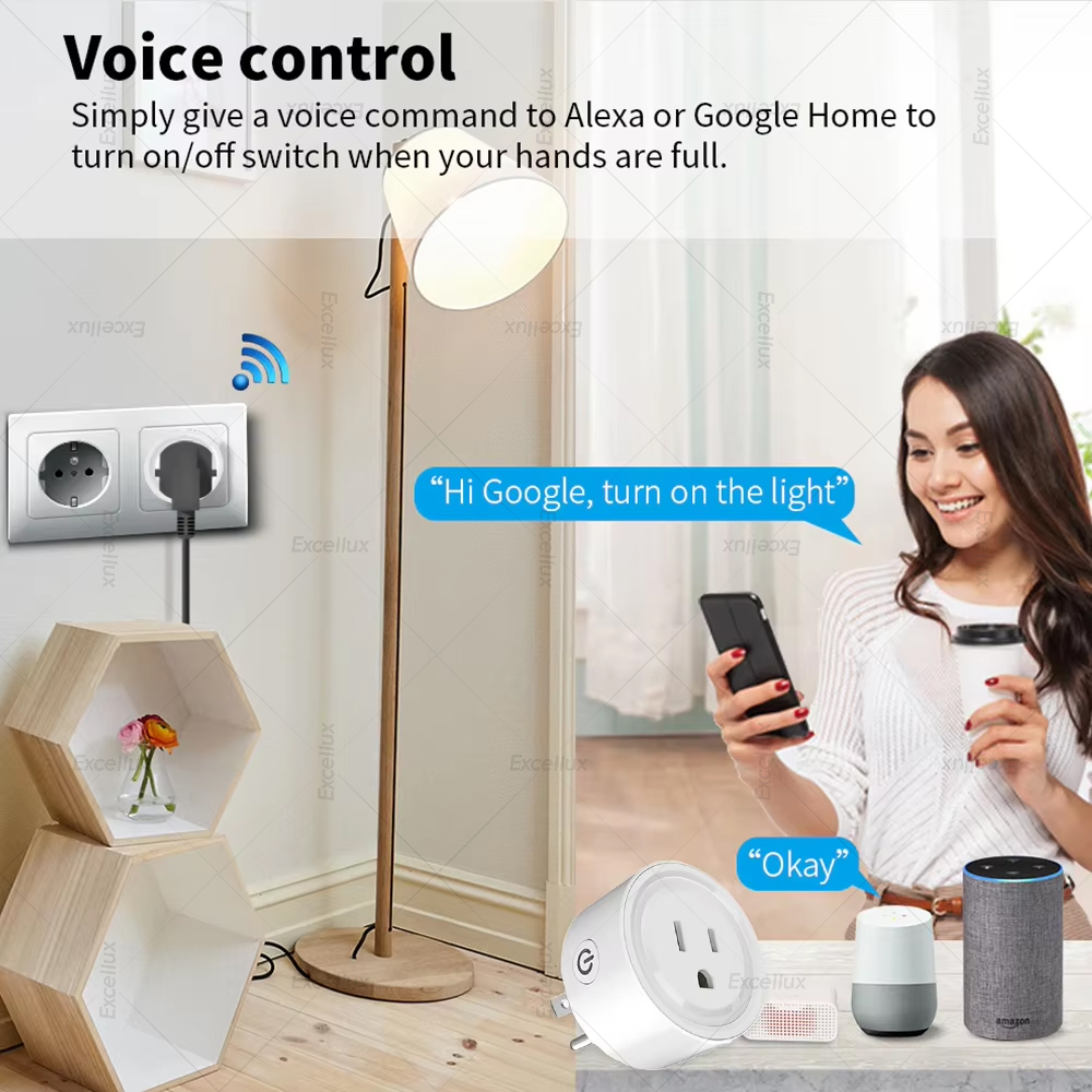 Tuya 16A Smart Plug Zigbee WiF - Wifi Smart Plug recension och pris