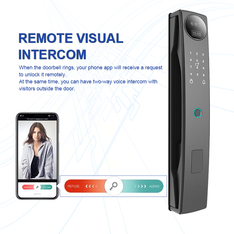 CAMAKT Tuya Smart Door Lock wi - Smart Door Lock Wifi recension och pris