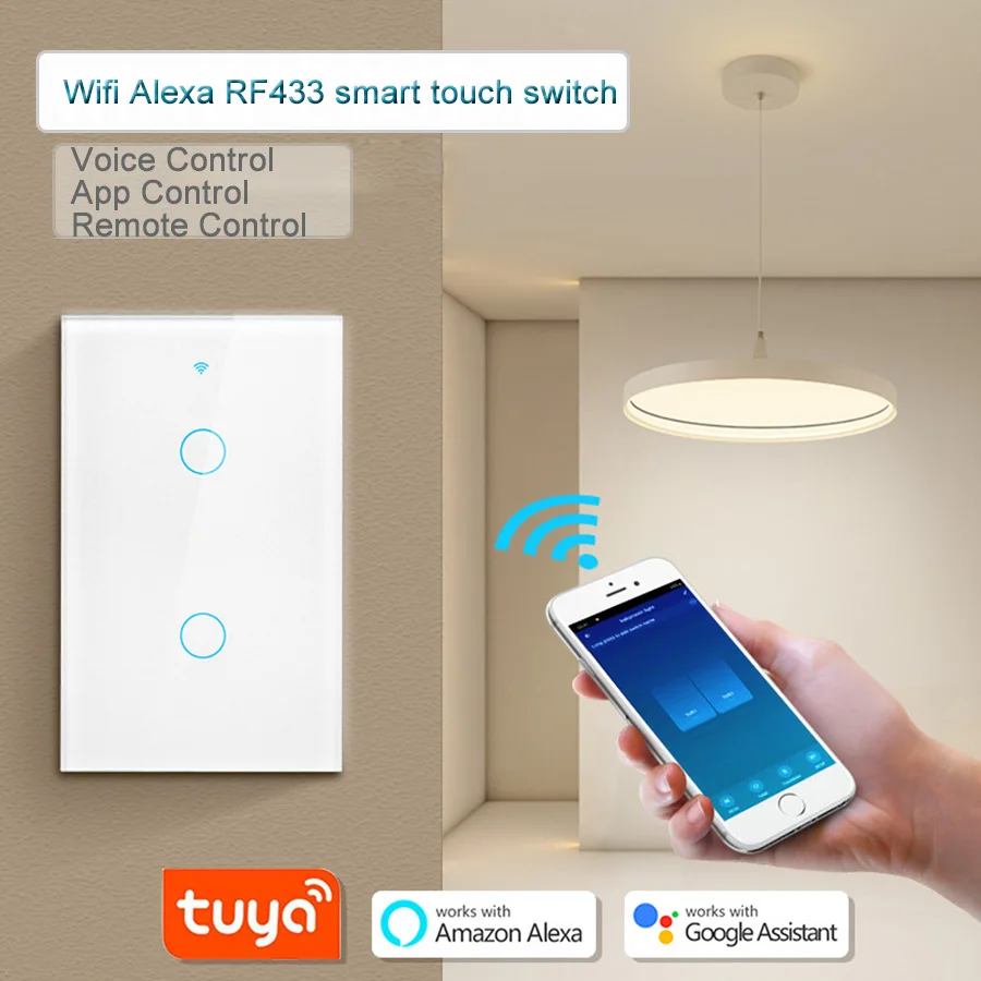 Tuya WiFi Smart Switch Works W - Smart Light Switch Wifi recension och pris
