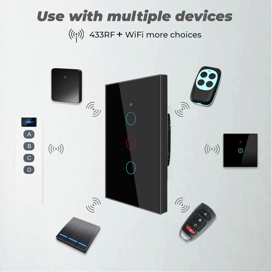 Tuya WiFi Smart Switch Works W - Smart Light Switch Wifi recension och pris