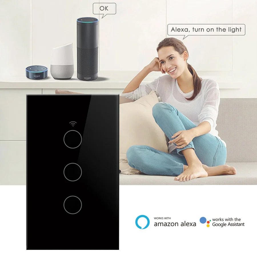 Tuya WiFi Smart Switch Works W - Smart Light Switch Wifi recension och pris