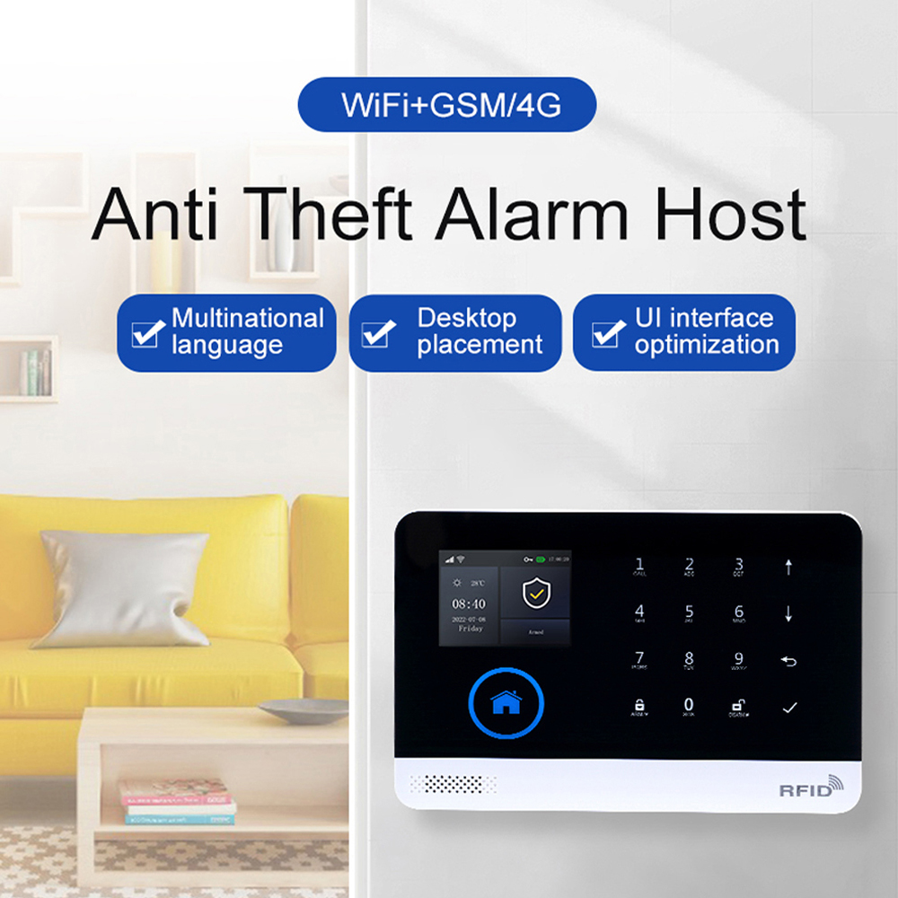 PGST Home Alarm System, WIFI S - Smart Home Automation Kit recension och pris