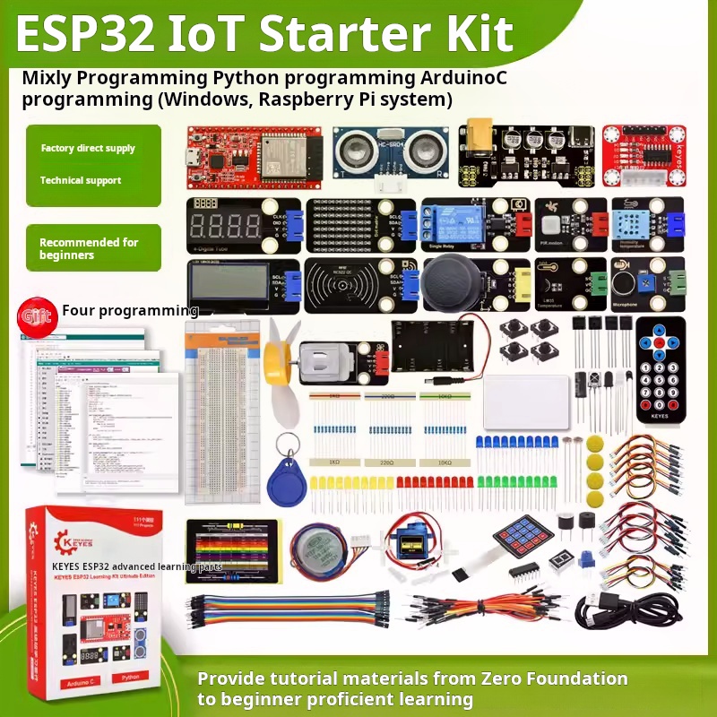 ESP-32 development board ESP32 - Iot Kit Beginner recension och pris