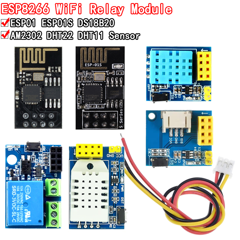 ESP8266 5V WiFi relay module D - Esp8266 Relay Module recension och pris