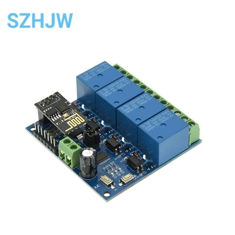 ESP8266 ESP-01 5V 1 2 4 Way Wi - Esp8266 Relay Module recension och pris