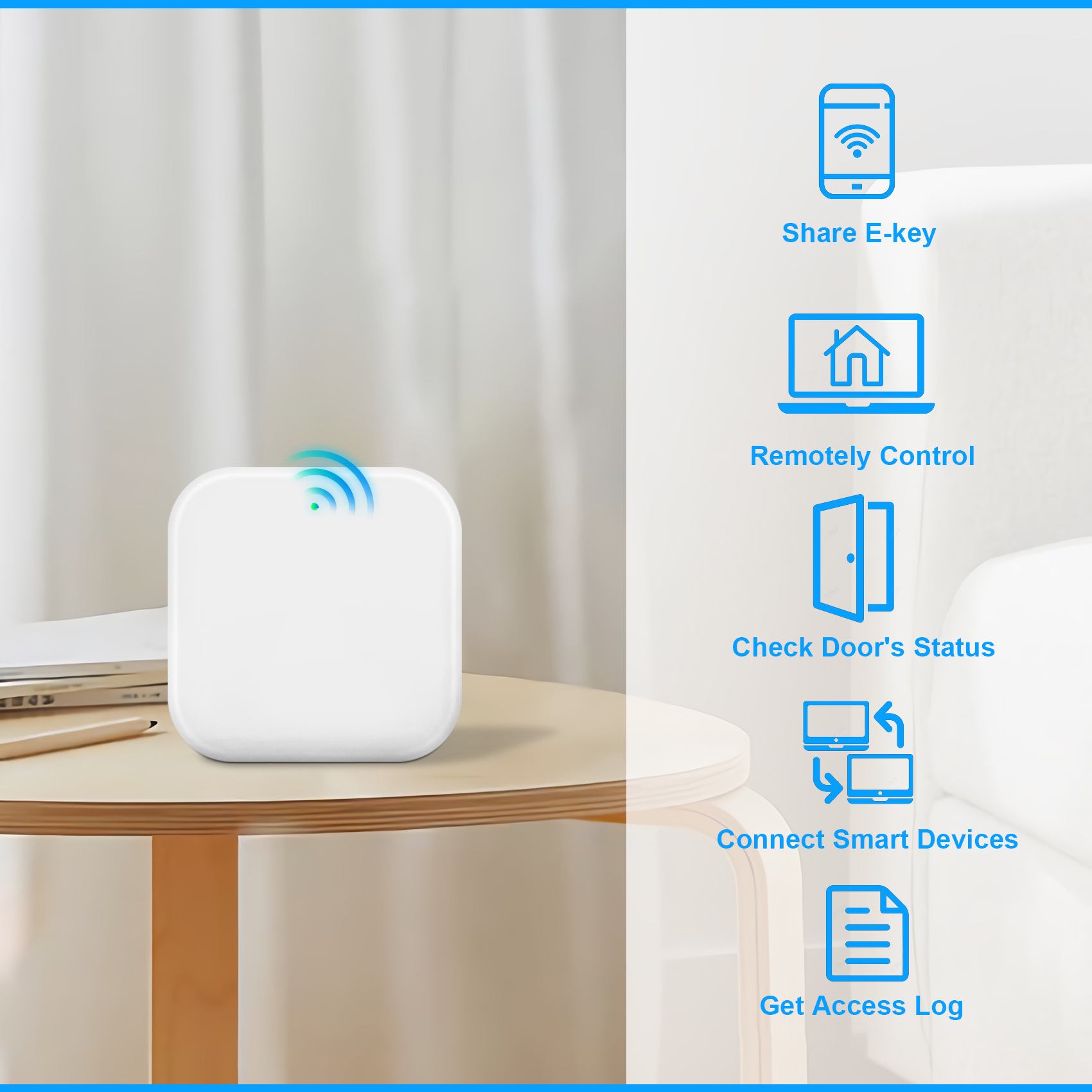[HOT!】 G2 Gateway For TT Lock  - Smart Door Lock Wifi recension och pris