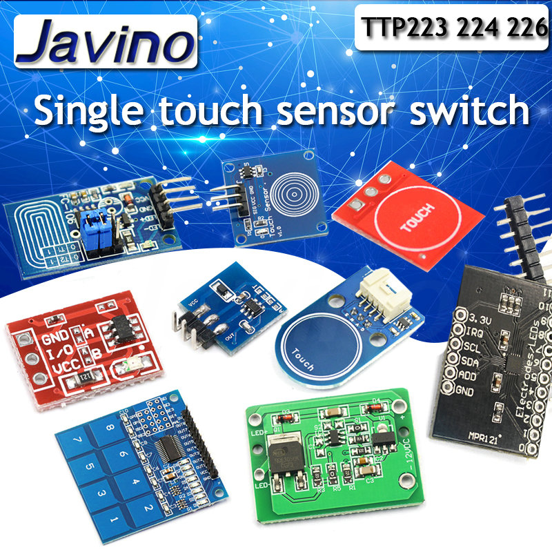 1/4/8/16 Channel TTP223 TTP224 - Sensor Kit Arduino recension och pris