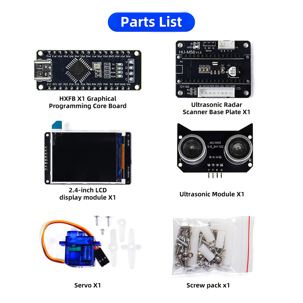 Ultrasonic Radar Scanner Senso - Esp32 Smart Home Kit recension och pris