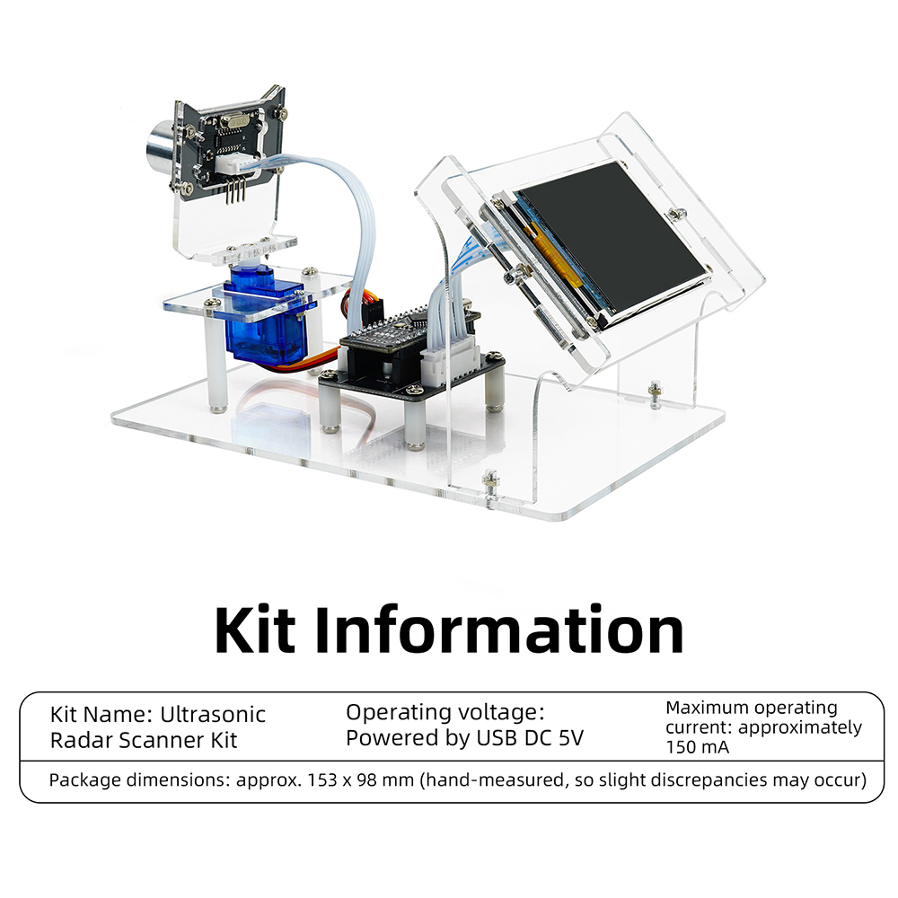 Ultrasonic Radar Scanner Senso - Esp32 Smart Home Kit recension och pris