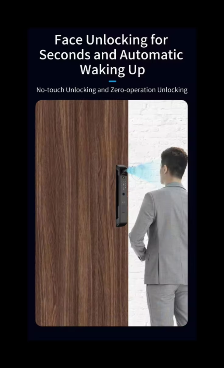 Enrique Wishome 3D Face Finger - Smart Door Lock Wifi recension och pris