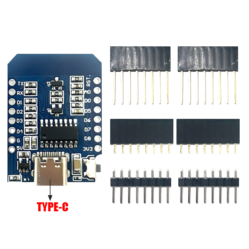 XCW WeMos D1 Mini TYPE-C/Micro - Esp8266 Relay Module recension och pris